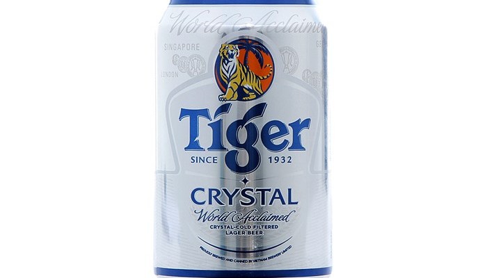 Bia tiger bạc ( lon )